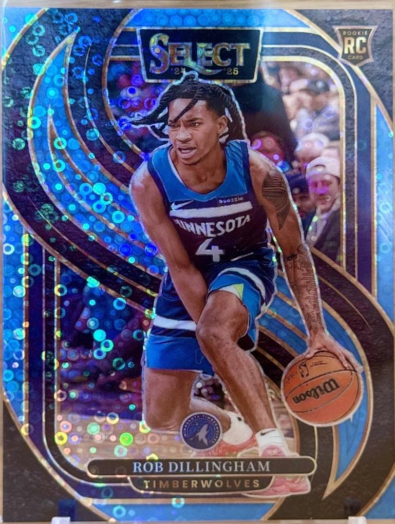 Rob Dillingham [Light Blue Disco Prizm] #187
