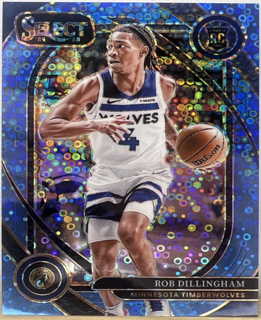 Rob Dillingham [Light Blue Disco Prizm] #288