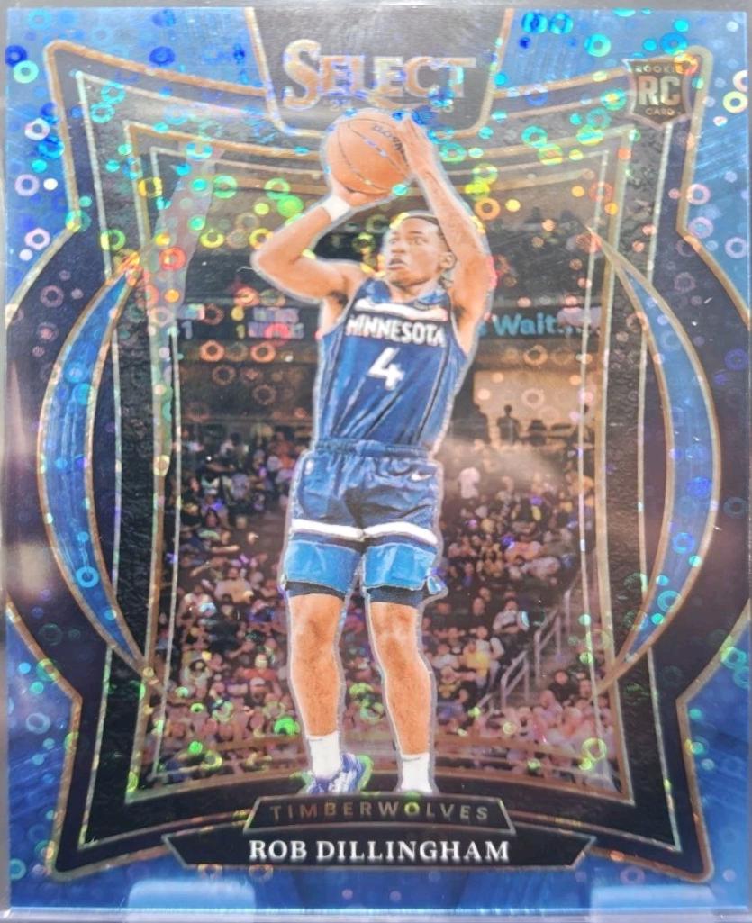 Rob Dillingham [Light Blue Disco Prizm] #84