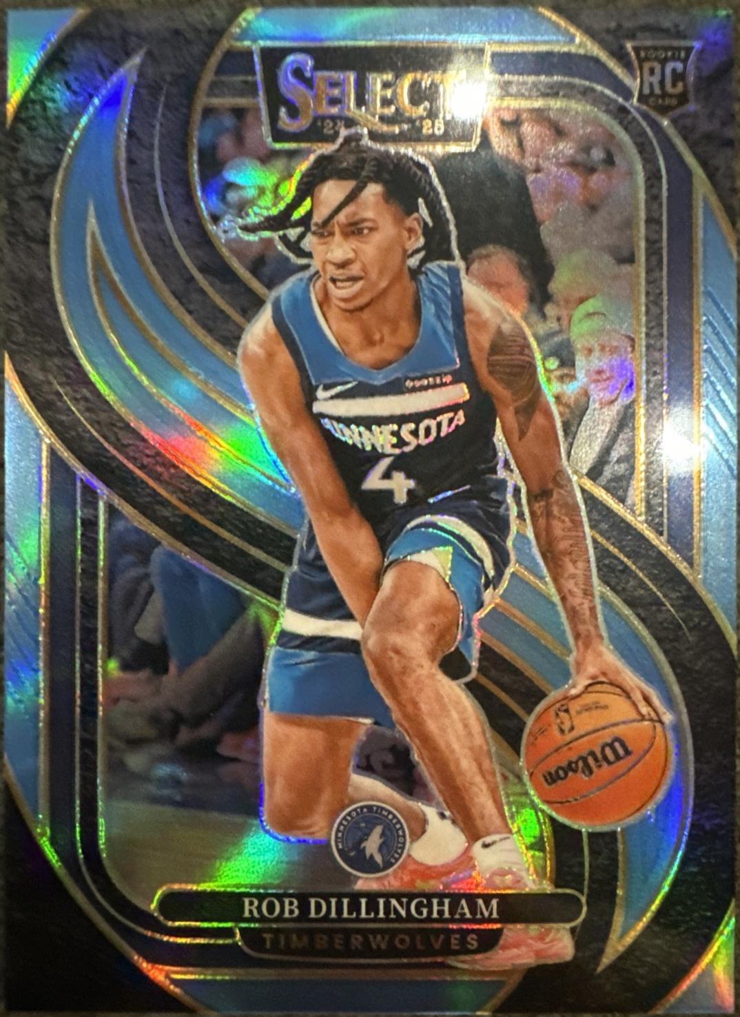 Rob Dillingham [Light Blue Prizm] #187