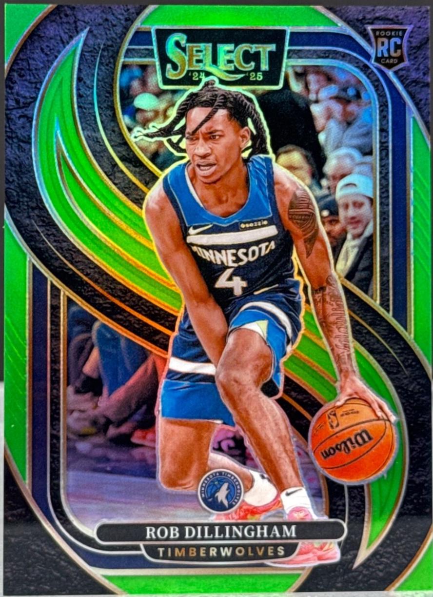 Rob Dillingham [Neon Green Prizm] #187