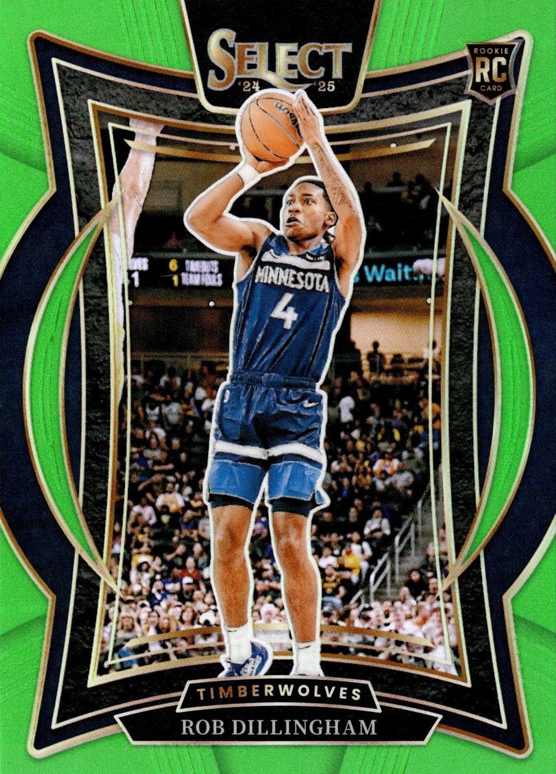 Rob Dillingham [Neon Green Prizm] #84