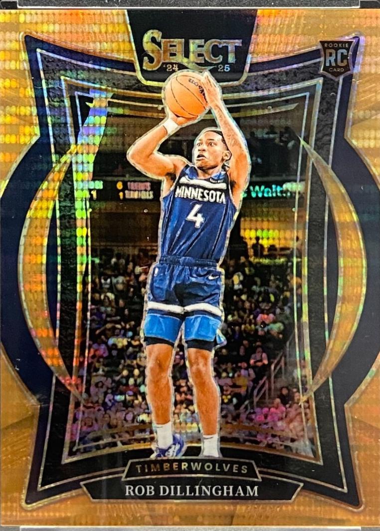 Rob Dillingham [Neon Orange Pulsar Prizm] #84