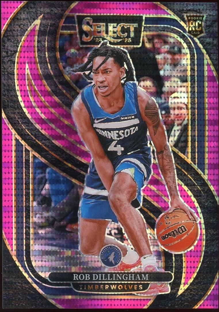 Rob Dillingham [Neon Purple Pulsar Prizm] #187