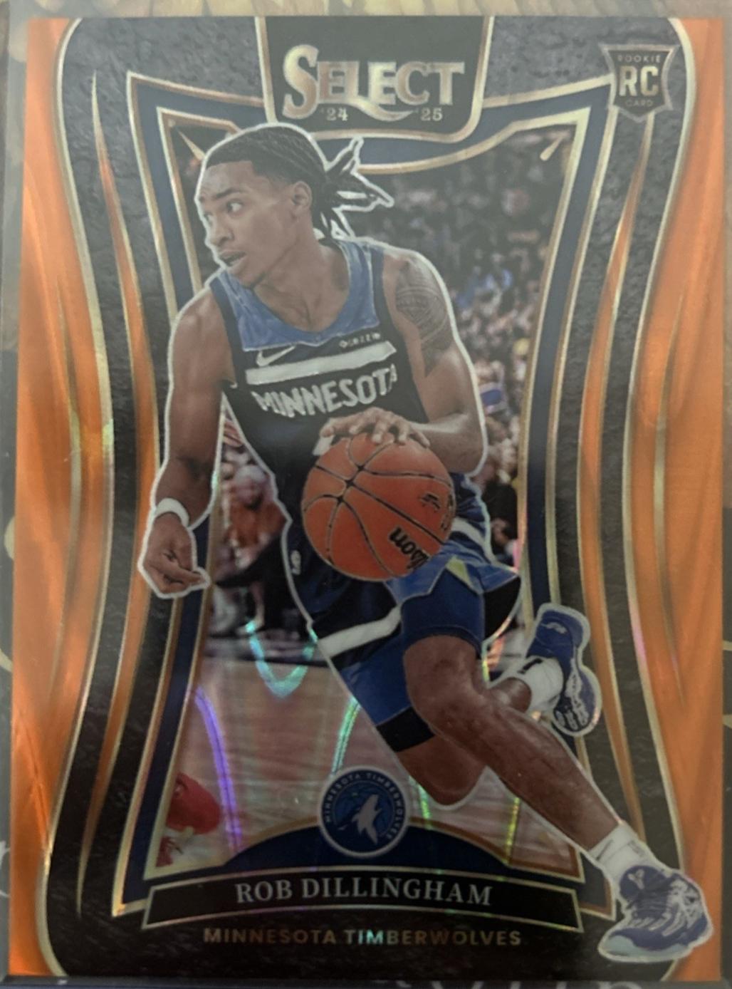 Rob Dillingham [Orange Flash Prizm] #392