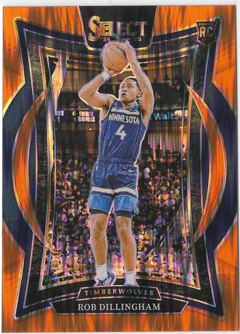 Rob Dillingham [Orange Flash Prizm] #84