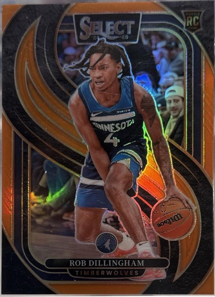 Rob Dillingham [Orange Prizm] #187