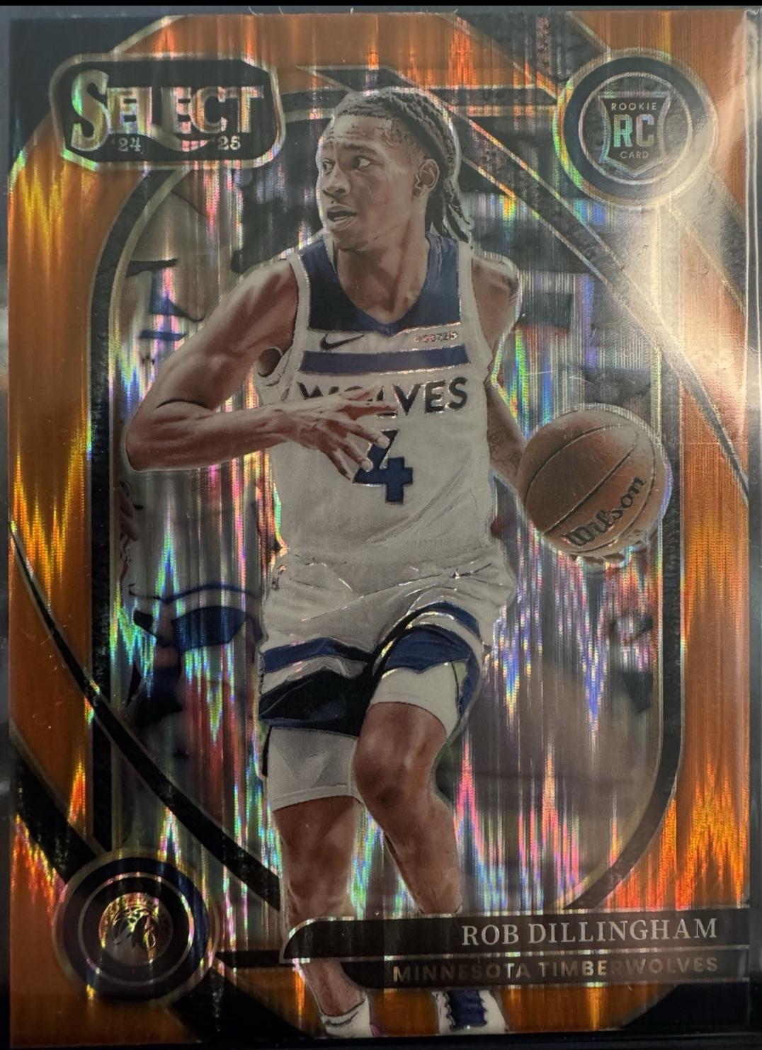 Rob Dillingham [Orange Tectonic Prizm] #288