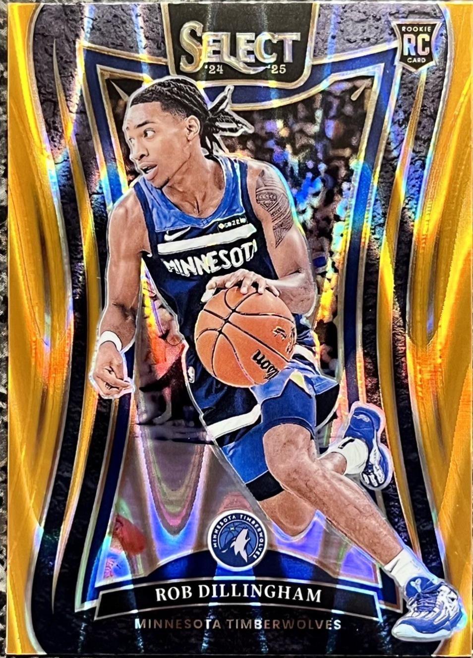 Rob Dillingham [Orange Tectonic Prizm] #392