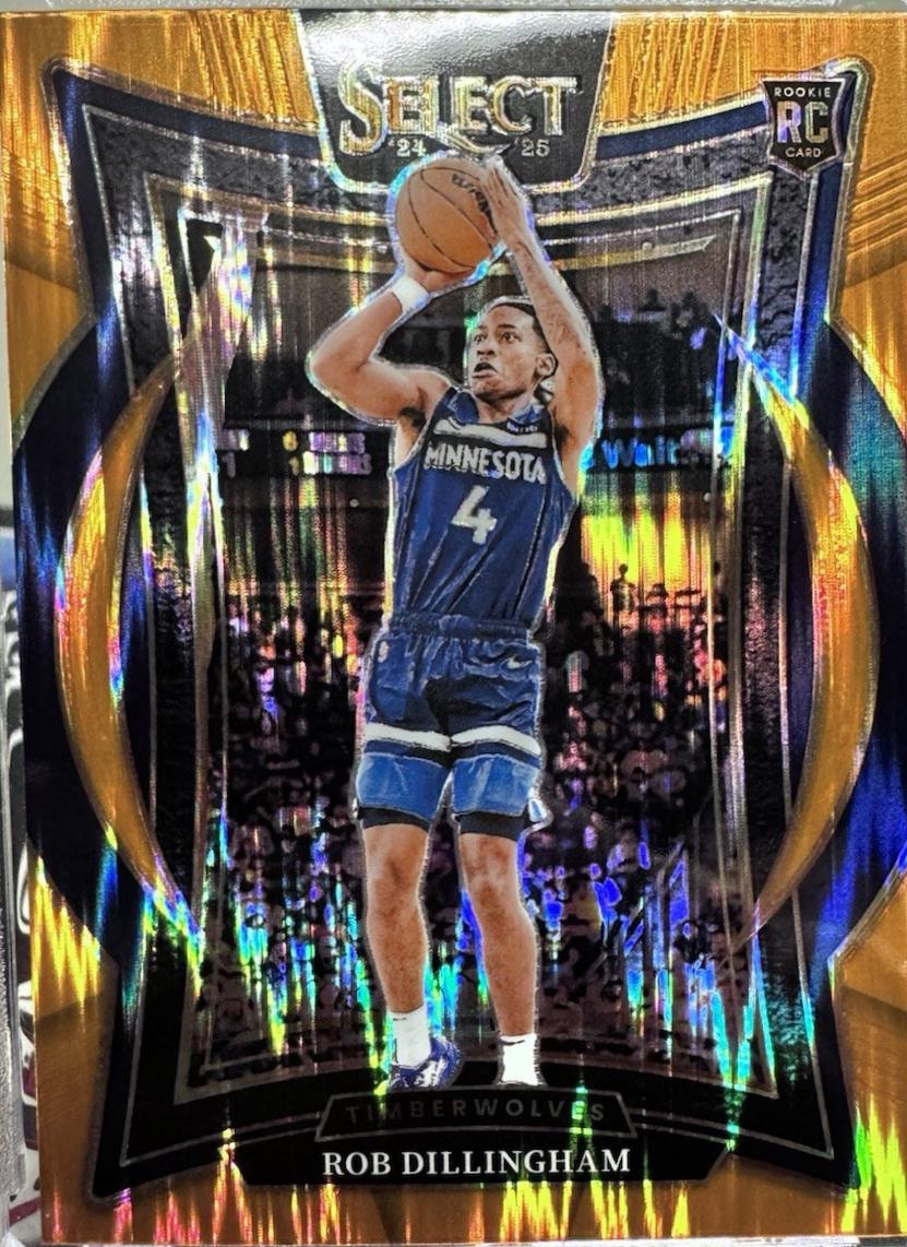 Rob Dillingham [Orange Tectonic Prizm] #84