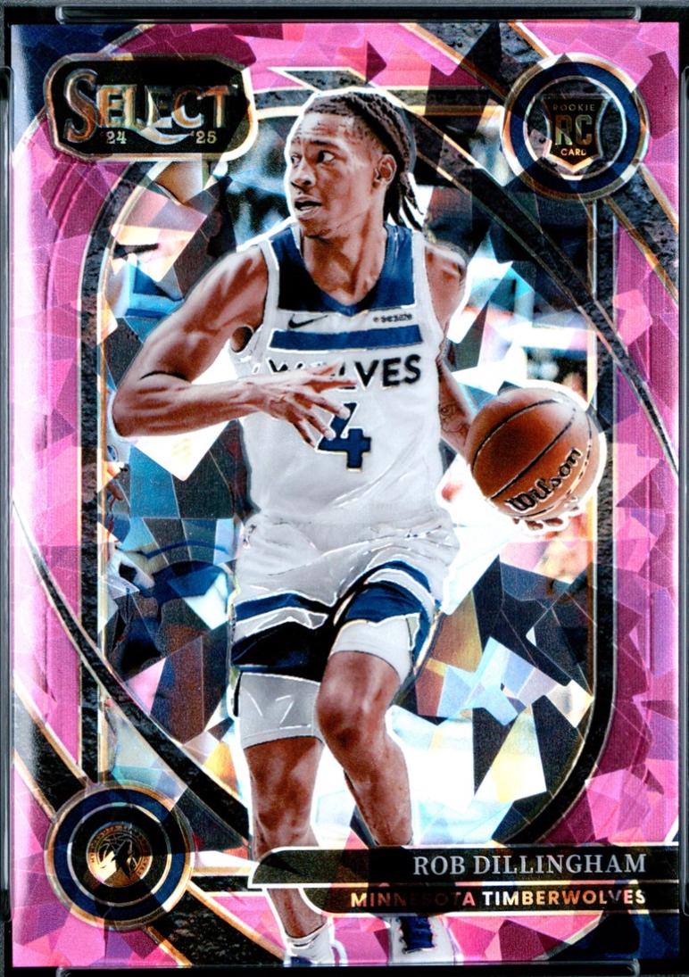 Rob Dillingham [Pink Cracked Ice Prizm] #288