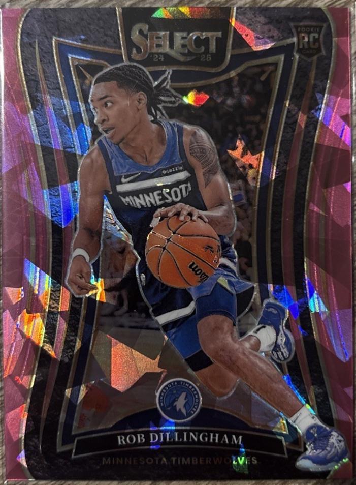 Rob Dillingham [Pink Cracked Ice Prizm] #392