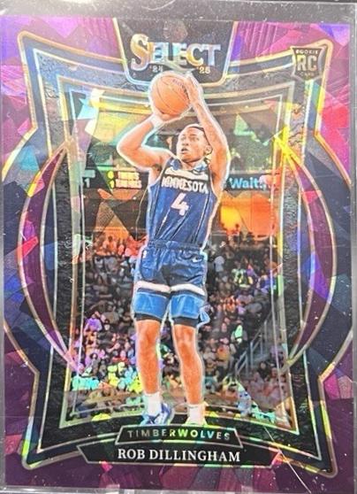 Rob Dillingham [Pink Cracked Ice Prizm] #84