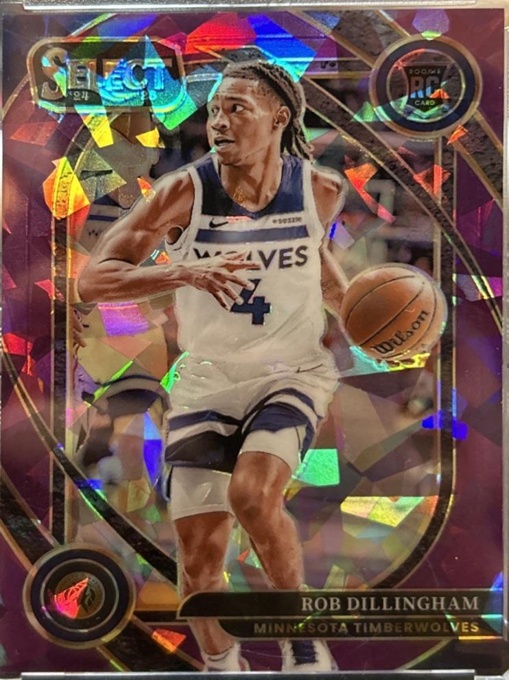 Rob Dillingham [Purple Cracked Ice Prizm] #288