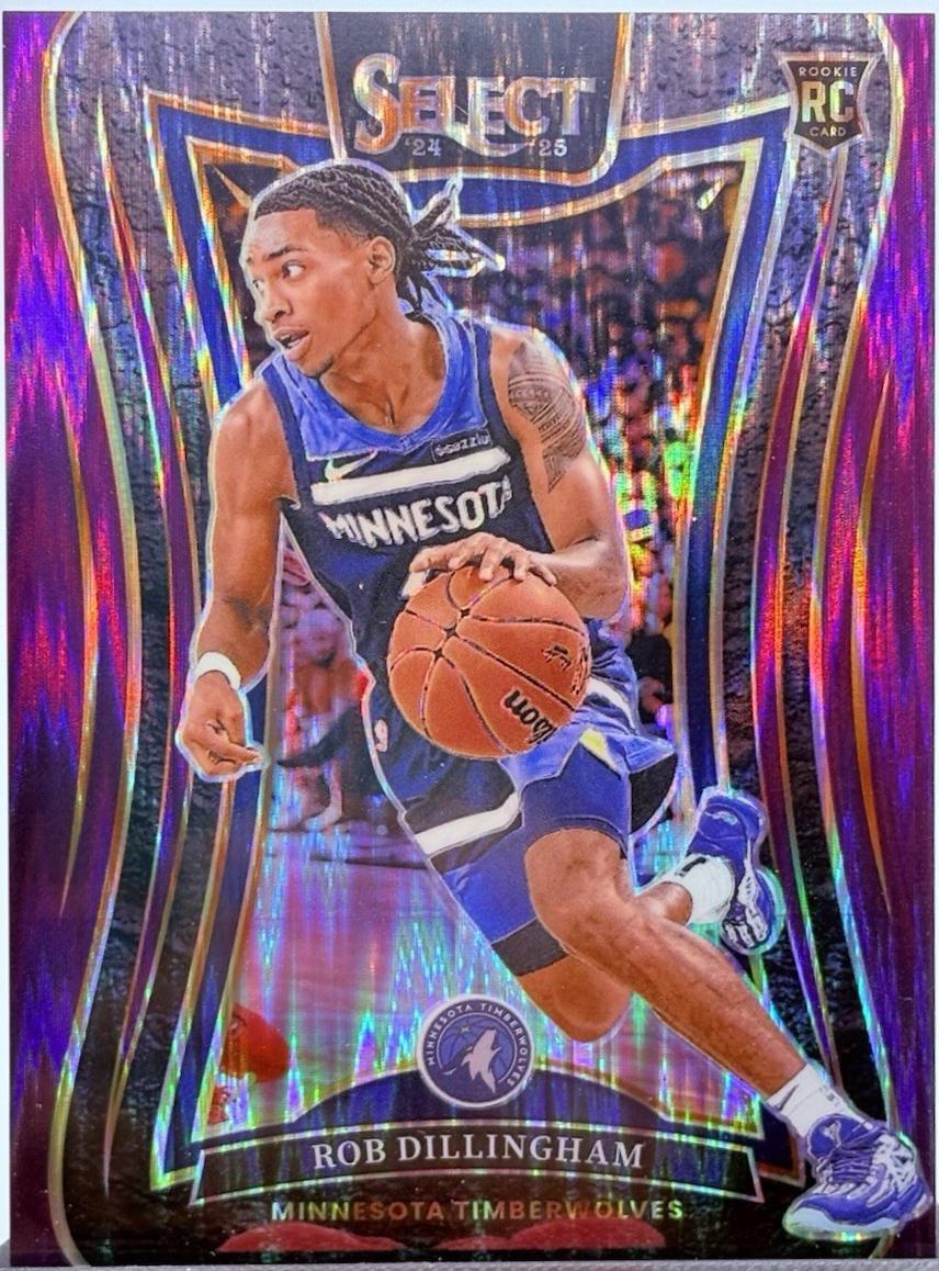 Rob Dillingham [Purple Flash Prizm] #392