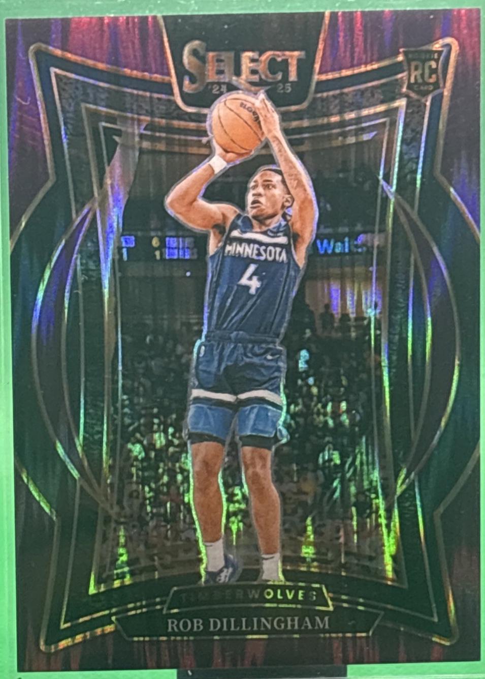 Rob Dillingham [Purple Flash Prizm] #84