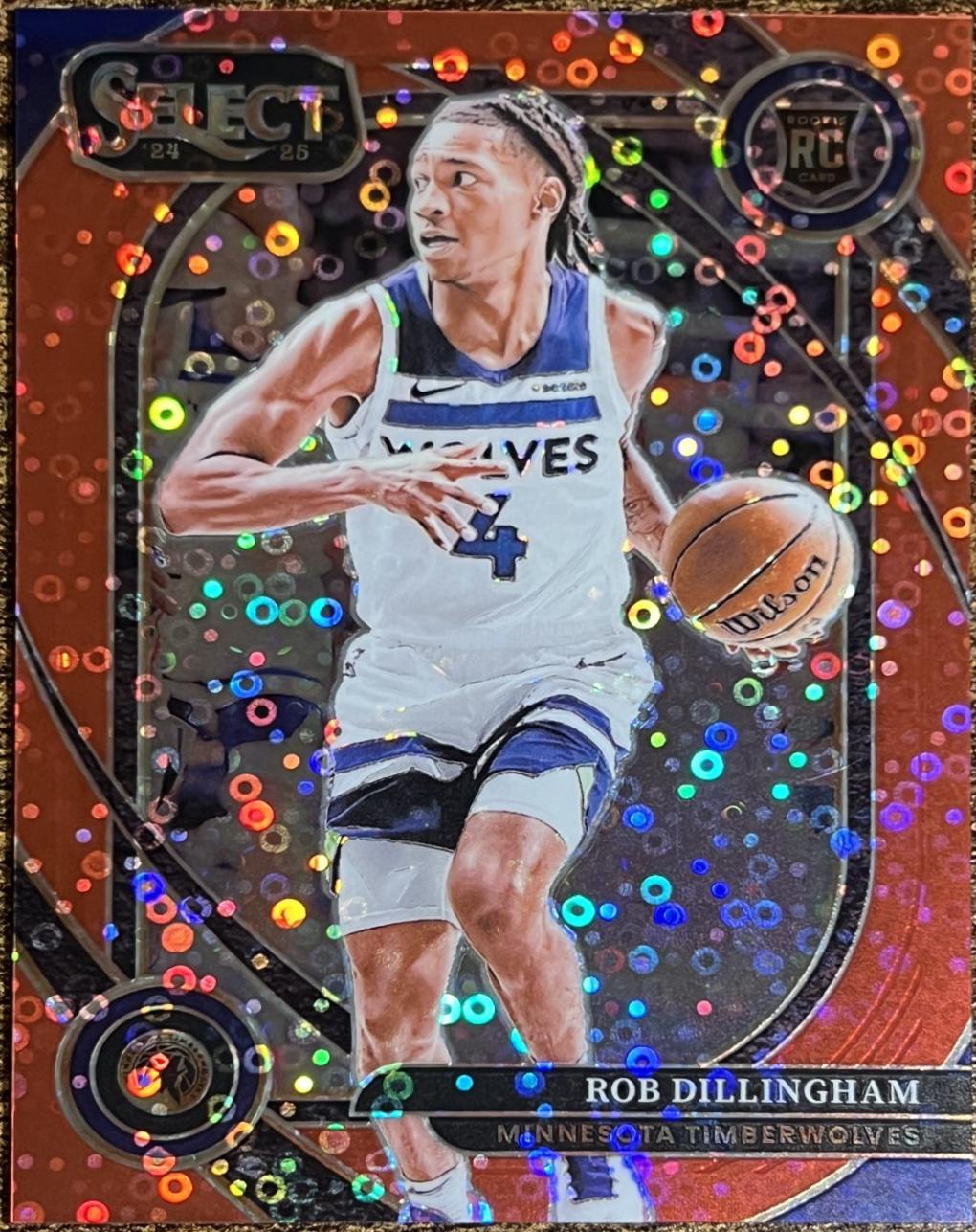 Rob Dillingham [Red Disco Prizm] #288