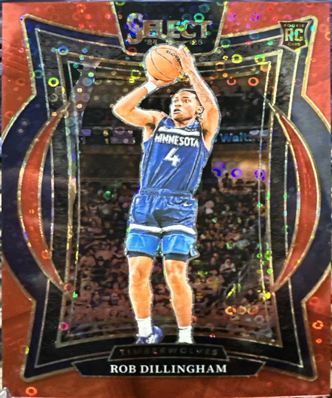Rob Dillingham [Red Disco Prizm] #84
