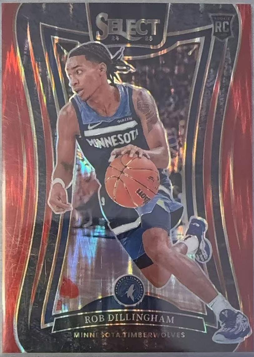 Rob Dillingham [Red Flash Prizm] #392