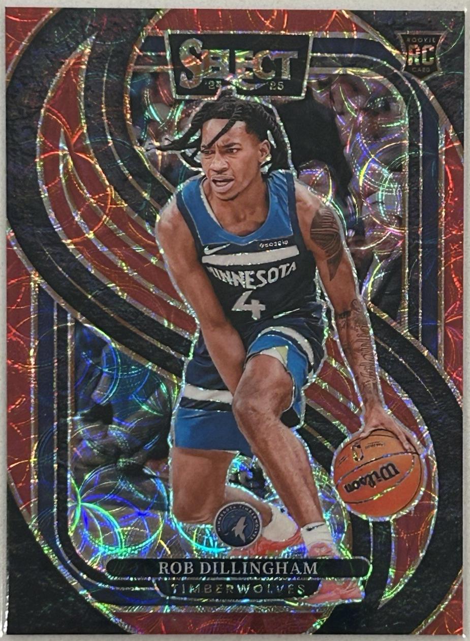 Rob Dillingham [Red Scope Prizm] #187