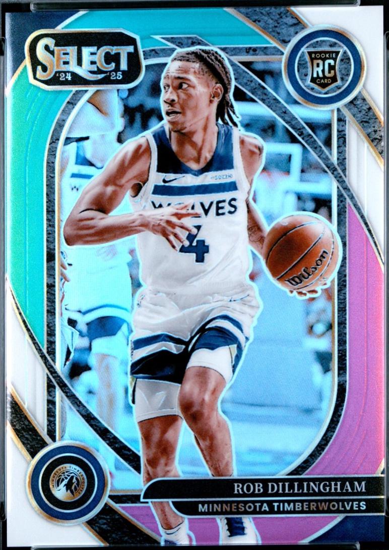 Rob Dillingham [Teal White Pink Prizm] #288