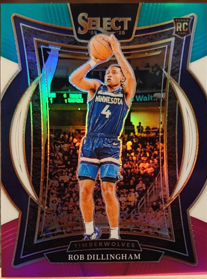 Rob Dillingham [Teal White Pink Prizm] #84