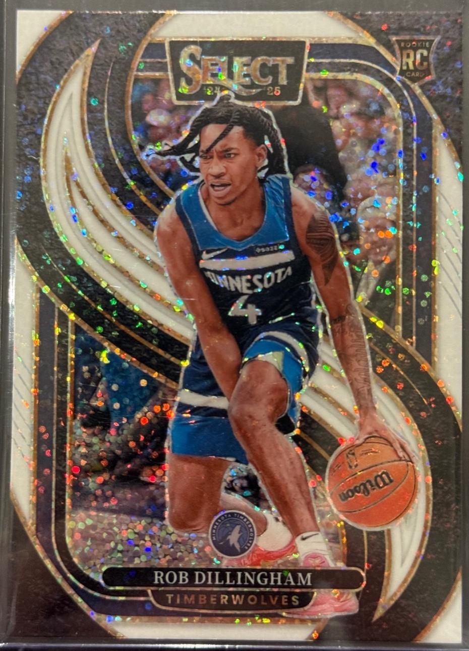 Rob Dillingham [White Sparkle Prizm] #187