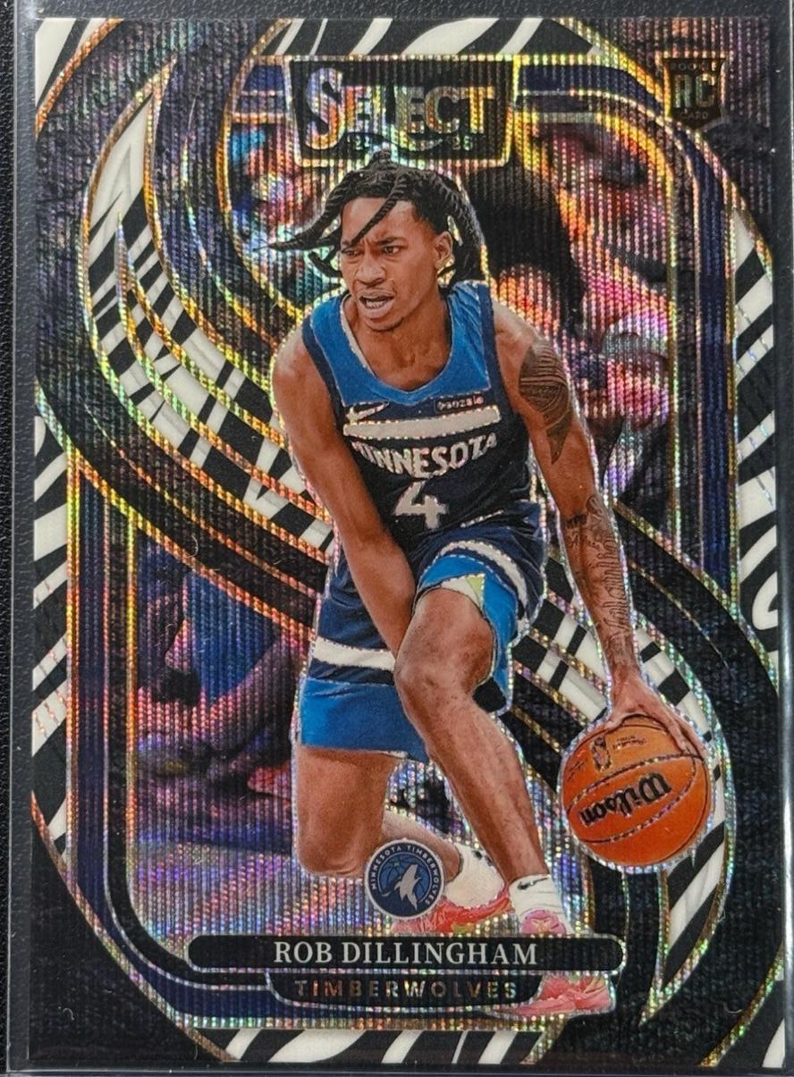Rob Dillingham [Zebra Prizm] #187