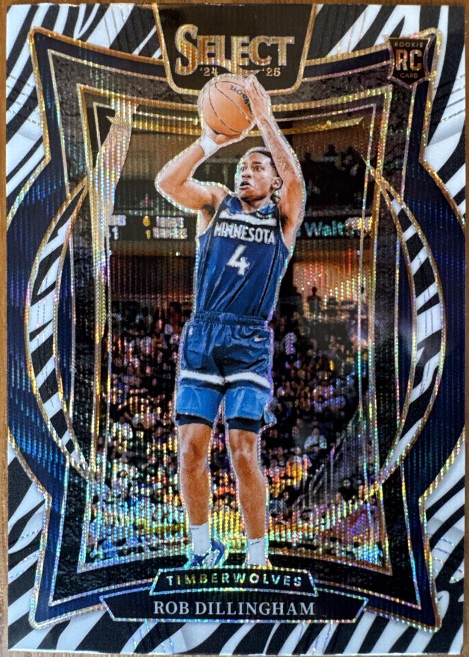 Rob Dillingham [Zebra Prizm] #84
