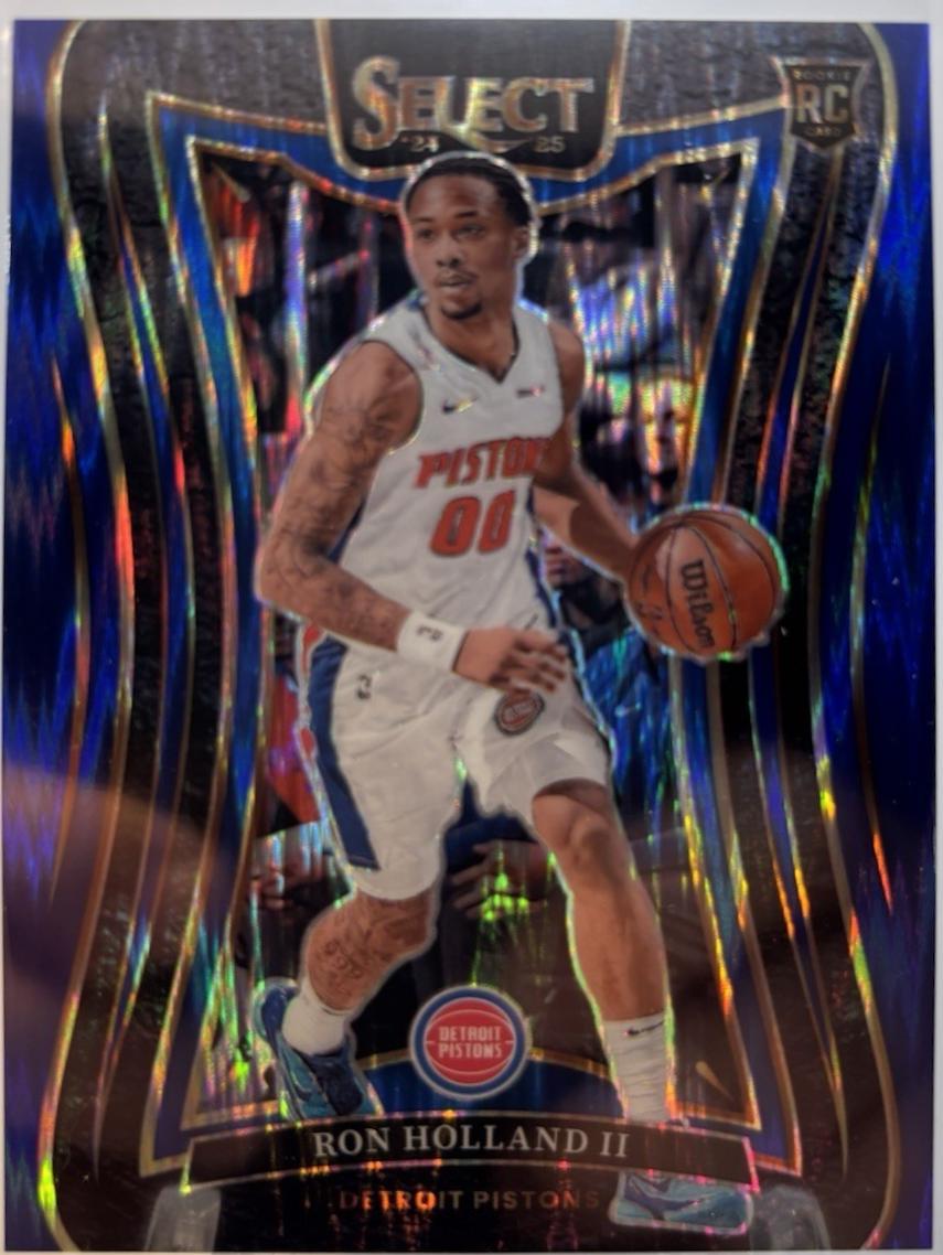 Ron Holland II [Blue Flash Prizm] #370
