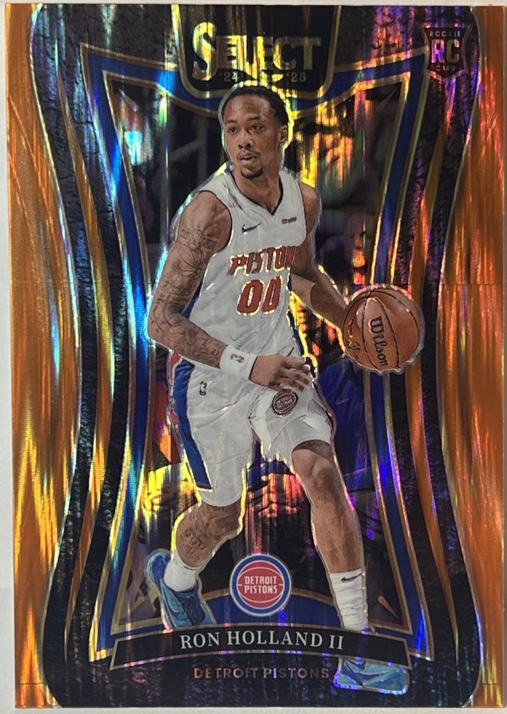Ron Holland II [Orange Flash Prizm] #370