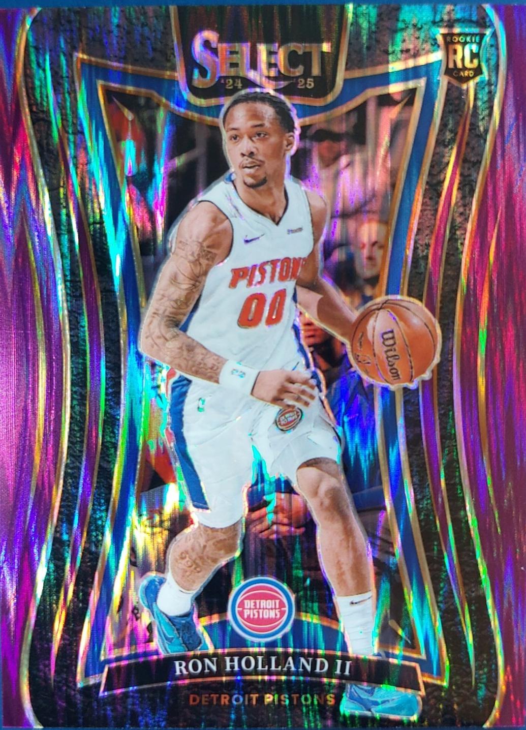 Ron Holland II [Purple Flash Prizm] #370