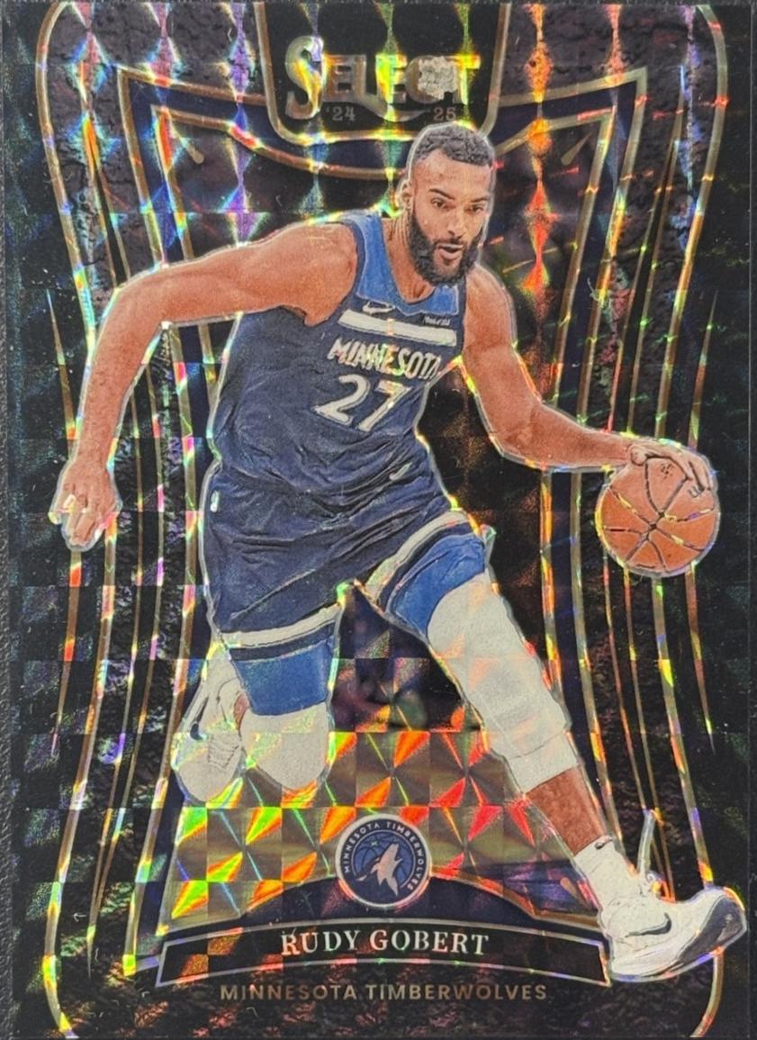 Rudy Gobert [Black Finite Prizm] #318