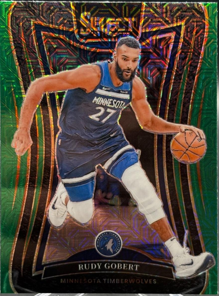Rudy Gobert [Green Mojo Prizm] #318