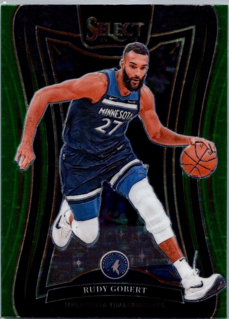 Rudy Gobert [Green Stars Prizm] #318