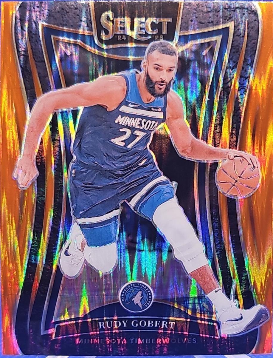 Rudy Gobert [Orange Flash Prizm] #318