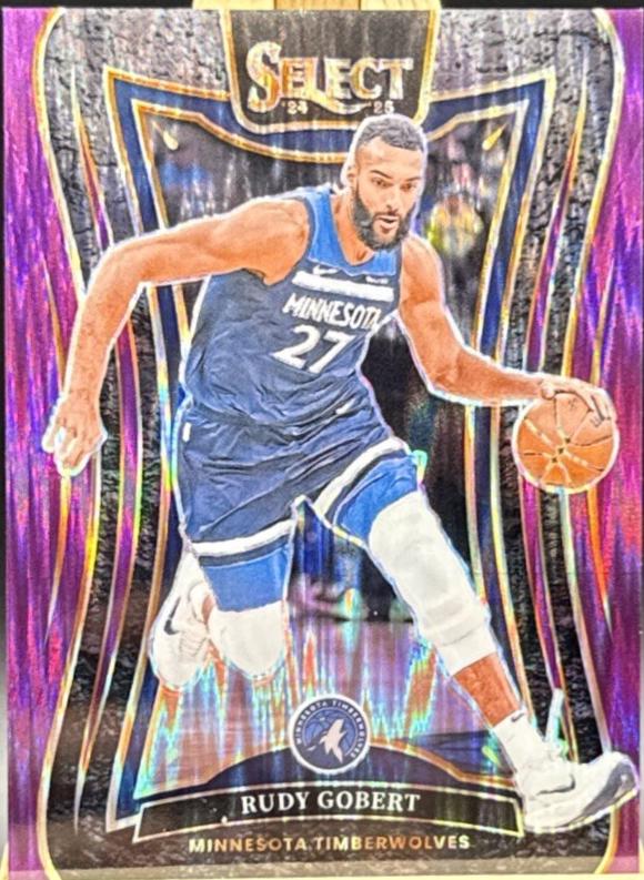 Rudy Gobert [Purple Flash Prizm] #318