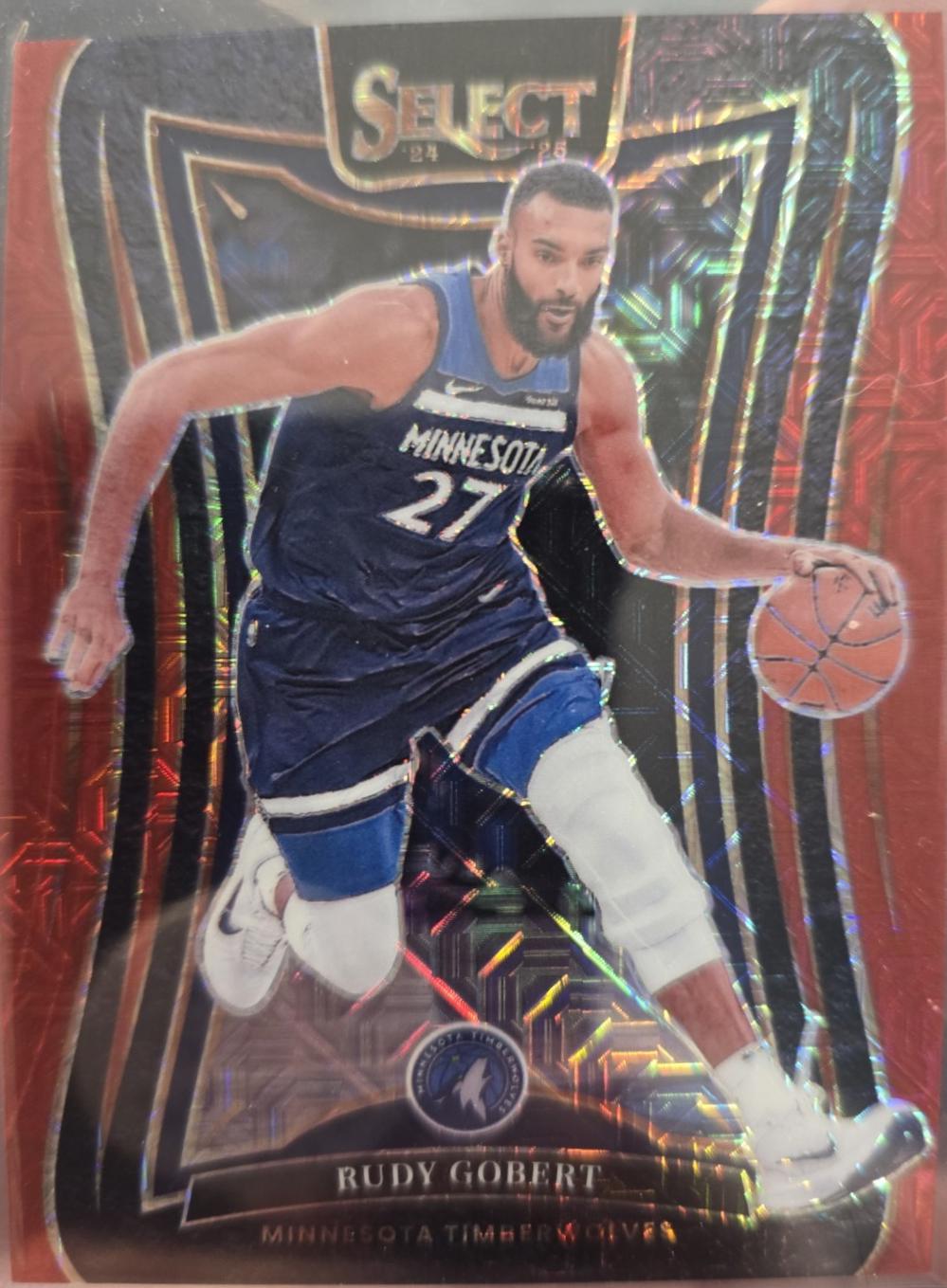 Rudy Gobert [Red Mojo Prizm] #318
