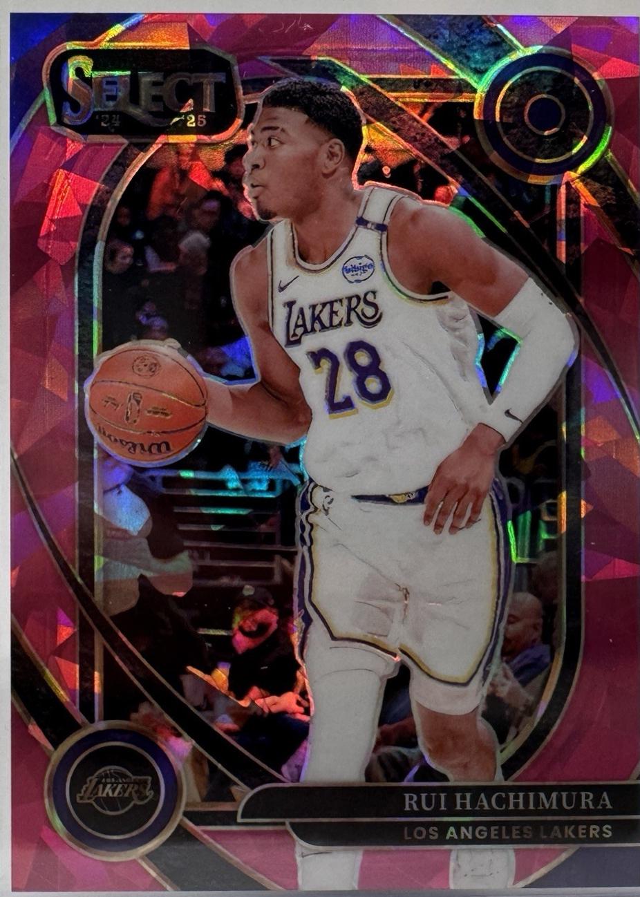 Rui Hachimura [Pink Cracked Ice Prizm] #234
