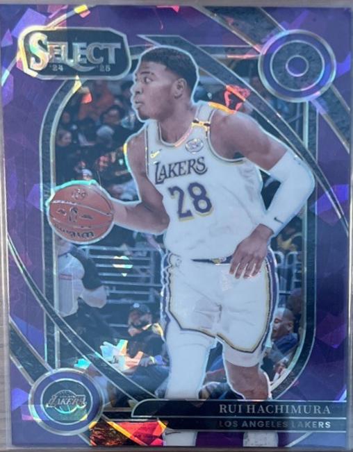 Rui Hachimura [Purple Cracked Ice Prizm] #234