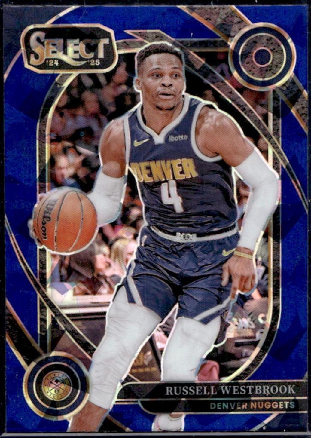 Russell Westbrook [Blue Cracked Ice Prizm] #213