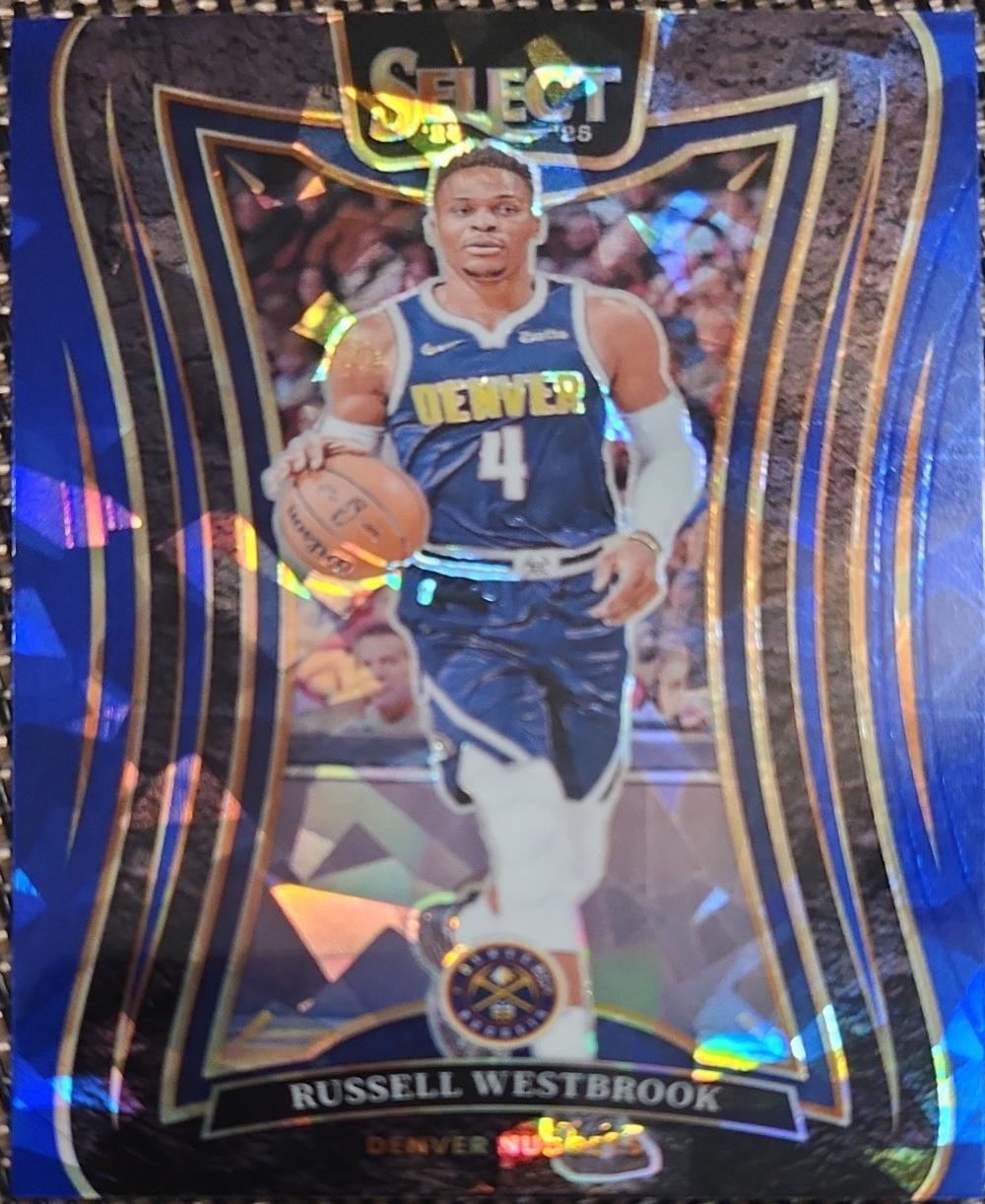 Russell Westbrook [Blue Cracked Ice Prizm] #311