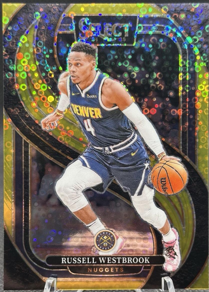 Russell Westbrook [Gold Disco Prizm] #104