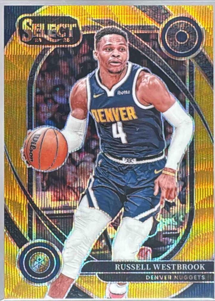 Russell Westbrook [Gold Wave Prizm] #213