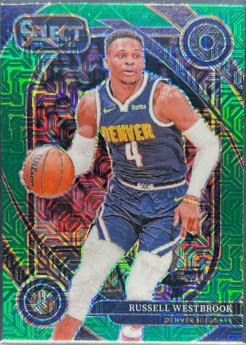 Russell Westbrook [Green Mojo Prizm] #213