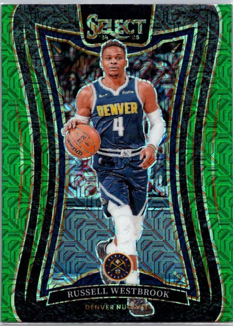 Russell Westbrook [Green Mojo Prizm] #311