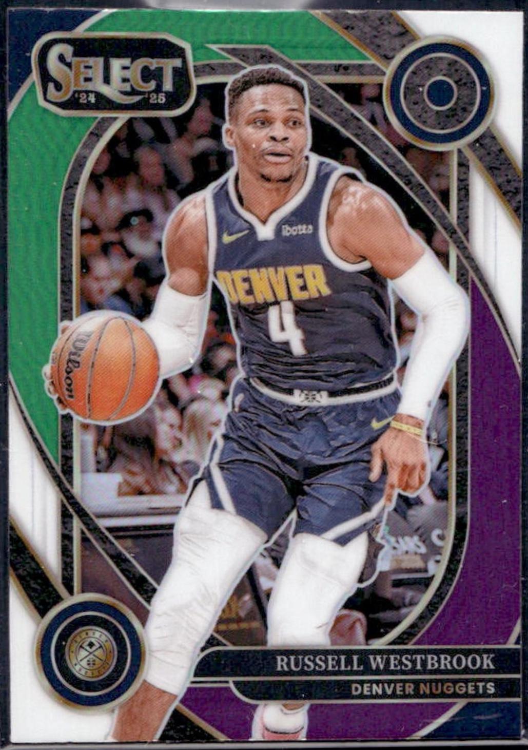 Russell Westbrook [Green White Purple Prizm] #213