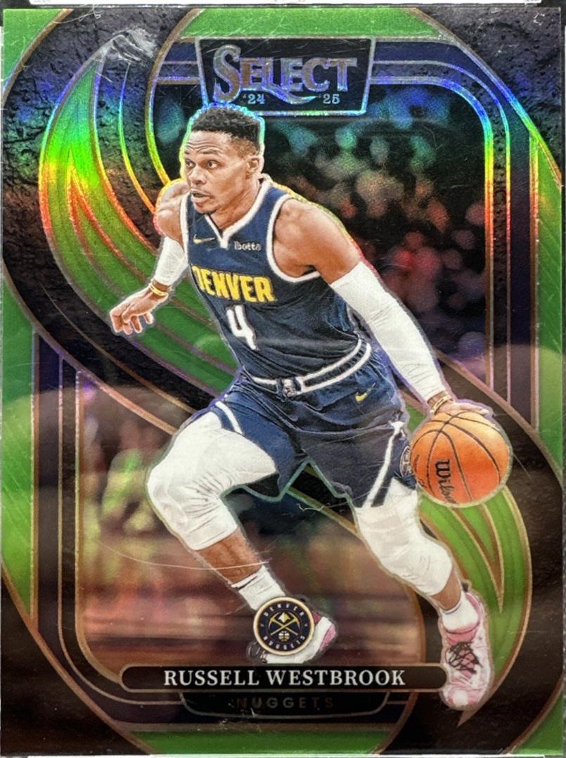 Russell Westbrook [Neon Green Prizm] #104