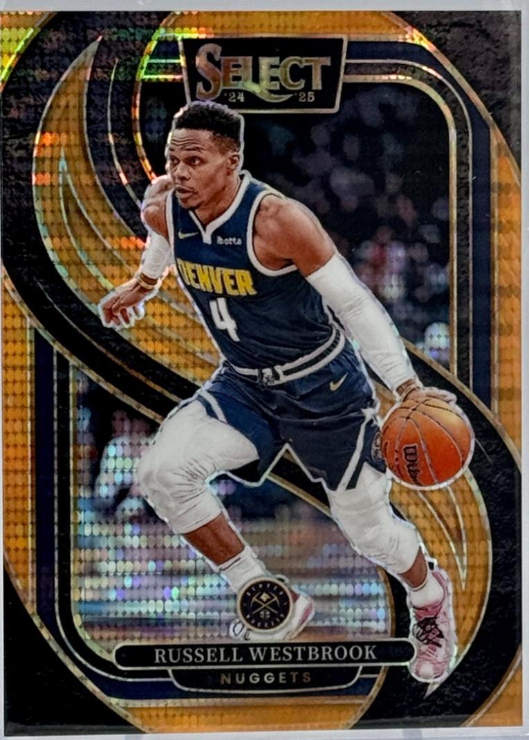 Russell Westbrook [Neon Orange Pulsar Prizm] #104