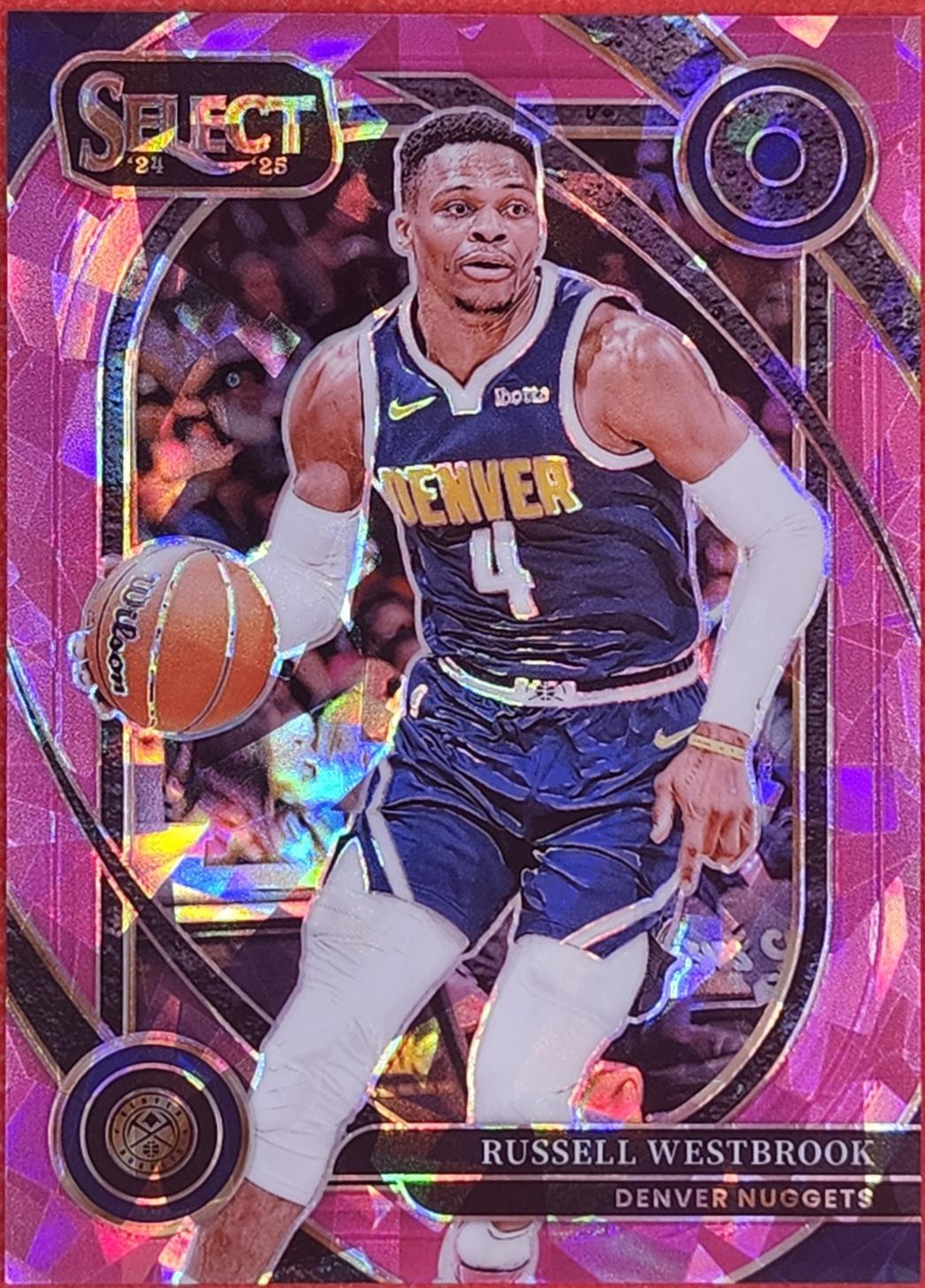 Russell Westbrook [Pink Cracked Ice Prizm] #213